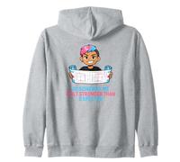 Conçu par Moi, construit Plus Fort Que prévu ingénieur Sweat à Capuche