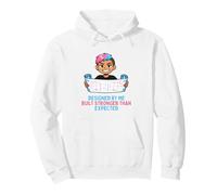 Conçu par Moi, construit Plus Fort Que prévu ingénieur Sweat à Capuche