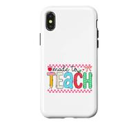 Conçu pour enseigner aux Enseignants la Conception d'apprentissage Scolaire Coque pour iPhone X/XS