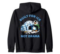 Conçu pour Ice Not Drama Pingouins Amoureux des Animaux, propriétaire de Pingouins Sweat à Capuche