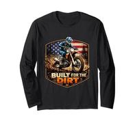 Conçu pour la Moto Dirt American Bike Rider Motocross Manche Longue
