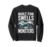 Conçu pour la pêche Estivale en Eau salée et houles et Monstres Sweatshirt