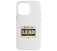 Conçu pour mener Un Design Audacieux de Motivation du Leadership Coque pour iPhone 14 Pro Max