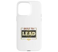 Conçu pour mener Un Design Audacieux de Motivation du Leadership Coque pour iPhone 15 Pro Max