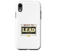 Conçu pour mener Un Design Audacieux de Motivation du Leadership Coque pour iPhone XR
