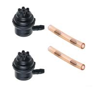 Conçu pour remplacer l'évent du réservoir de carburant sur MS150T MS192T MS194T MS200T MS201T MS250 compatible avec 0000 350 5802 1117 350 5800 2 aérations 2 lignes