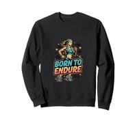 Conçu pour résister à la Course à Pied, Motivation, Fitness, état d'esprit Sweatshirt