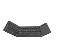 Conçu pour Samsung C&T Clavier Bluetooth Pliable avec pavé numérique, Noir