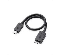 [Conçu pour Surface] Cable Matters Câble USB-C vers USB Micro-B (câble USB-C vers Micro-B) en noir - 0,45 m