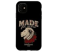 Conçu pour une plus grande déclaration chrétienne Lion Ephésiens 2:10 Coque pour iPhone 11