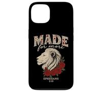 Conçu pour une plus grande déclaration chrétienne Lion Ephésiens 2:10 Coque pour iPhone 13