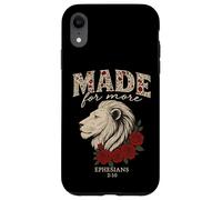 Conçu pour une plus grande déclaration chrétienne Lion Ephésiens 2:10 Coque pour iPhone XR