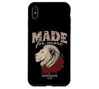 Conçu pour une plus grande déclaration chrétienne Lion Ephésiens 2:10 Coque pour iPhone XS Max