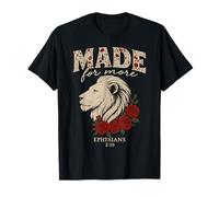 Conçu pour une plus grande déclaration chrétienne Lion Ephésiens 2:10 T-Shirt
