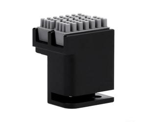 Conçu spécifiquement pour les imprimantes 3D Bambu Lab P1P P1S X1C X1E, ce kit de nettoyage comprend une brosse en aluminium et des éléments d'essuie-glace en silicone pour plus de fiabilité (A)