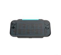 Conçue pour Nintendo Switch 2 - Offre une capacité de 14 emplacements avec résistance aux rayures et aux chocs grâce à un cadre en ABS (noir et bleu)