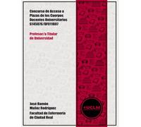 Concurso de Acceso a Plazas de los Cuerpos Docentes Universitarios G145076/DF011807