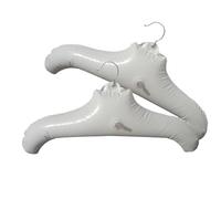 Condello Casa antidérapant Plastique pliable Séchage gonflable Chiffon Vêtements en forme de cintre de crochet Supports Blanc de voyage et organiseur pour économiser de l'espace de stockage Lot unité pour voitures, placards, buanderie, bureau,