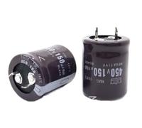 Condensateur 150uF 450V 105º Ø25x30mm SNAP-IN Chemicon