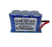 Condensateur 2.7V 500F 6 pièces/1 ensemble capacité avec plaque de protection condensateurs automobile