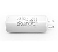 Condensateur 2,8 μF pour moteur de volet roulant 6Nm - Ø 25 x 56 mm - fabriqué en Italie - Certifié CE & IMQ