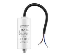 Condensateur 35 uF pour Moteur Monophasé - Utilisation pour Kärcher, Pompe de Piscine, Porte de Garage - 425/450V/475V - Condensateur de Démarrage/Permanent avec Câble