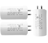 CONDENSATEUR 5,5UF (ΜF) POUR MOTEUR DE VOLET/STORE SOMFY ET SIMU - COSSES FASTON 2,8MM (3)