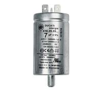 Condensateur 7µF pour sèche-linge CANDY, HAIER, INDESIT, WHIRPOOL