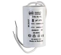 Condensateur, 8µF, 450 VAC, 5%, PP, CAN/moteur et condensateurs de démarrage du moteur / 4.16.10.13.06 (lot de 1)