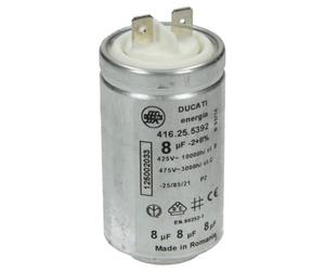 Condensateur 8MF 450V d'origine Sèche-linge 1250020334 ELECTROLUX Sèche-linge 1250020334 ELECTROLUX