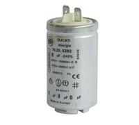 Condensateur 8MF 450V Sèche-linge 250020326,1256539006 FAURE, BRANDT, ARTHUR MARTIN ELECTROLUX, ZANUSSI, FAR, ELECTROLUX, VEDETTE, W