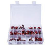 Condensateur à film de polypropylène, assortiment 10nf/0.01uf/400v-68nf/0.068uf/630v de 180PCS CBB pour divers équipements électriques