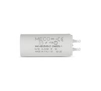 Condensateur ALLOTECH MECO 3,5 µF universel (CMI4 354) fond plat et cosses pour moteur de store et électroménager G