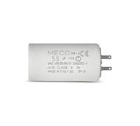 Condensateur ALLOTECH MECO 5,5 µF universel (CMI4 1604) fond plat et cosses pour moteur de store et électroménager