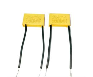 Condensateur antiparasite à LED, condensateurs de sécurité pour condensateur antiparasite LED clignotant, incandescent, radial, 0,22 µF, 275 V X2, 2 pièces