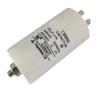 Condensateur CBB60 450 V CA 4/5/6/8/10/12/14/15/16/18/20/25/30/35/40/45/50 uf, quatre broches avec vis inférieure(35uf 450V)