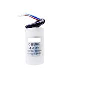 Condensateur CBB60 450 V CA for moteur, compatible avec le lavage et la pompe à eau de la machine 4 UF, 12 UF, 16 UF, 20 UF, 25 UF, 30 UF, 65 UF, 40 UF, 80 UF, 100 UF(8UF)