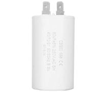 Condensateur CBB60 60µF 250V AC 50 60Hz pour Moteur Pompe à Eau Ventilateur Condensateur de Fonctionnement Cylindrique en Plastique