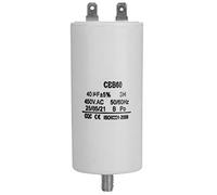 Condensateur CBB60, condensateur de moteur 450 V 40 uf 50 / 60Hz condensateur de pompe à eau condensateur de course pour Machine à laver