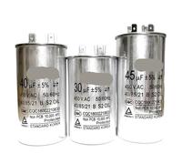 Condensateur CBB65 450 VCA, 1 pièce, 5 UF, 6 UF, 8 UF, 10 UF, 12 UF, 14 UF, 15 UF, 16 UF, 18 UF, 20 UF, 25 UF, 30 UF(75UF450VAC CBB65)