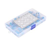 Condensateur céramique haute tension, 300 pièces, 15 valeurs, 0,1nF ~ 22nF, Kit assorti avec boîte de rangement Composant