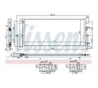 Nissens Condenseur de climatisation 940626