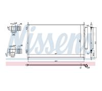 NISSENS 940811 Condenseur, climatisation