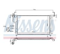 NISSENS 940632 Condenseur, climatisation