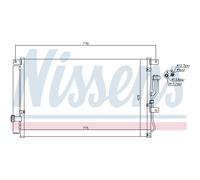 NISSENS 940211 Condenseur, climatisation