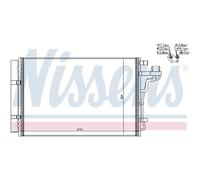 Condensateur Climatisation Avec Sécheur NISSENS Pour KIA Soul II PS