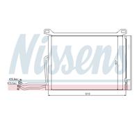 NISSENS 94615 Condenseur, climatisation