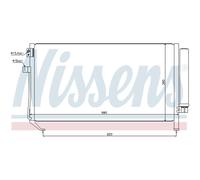 NISSENS 94848 Condenseur, climatisation