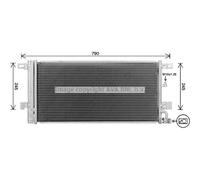 Condensateur Climatisation Avec Sécheur Pour Audi A4 Avant