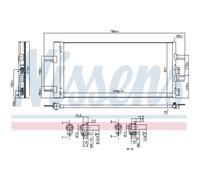 Condenseur, climatisation NISSENS 940686